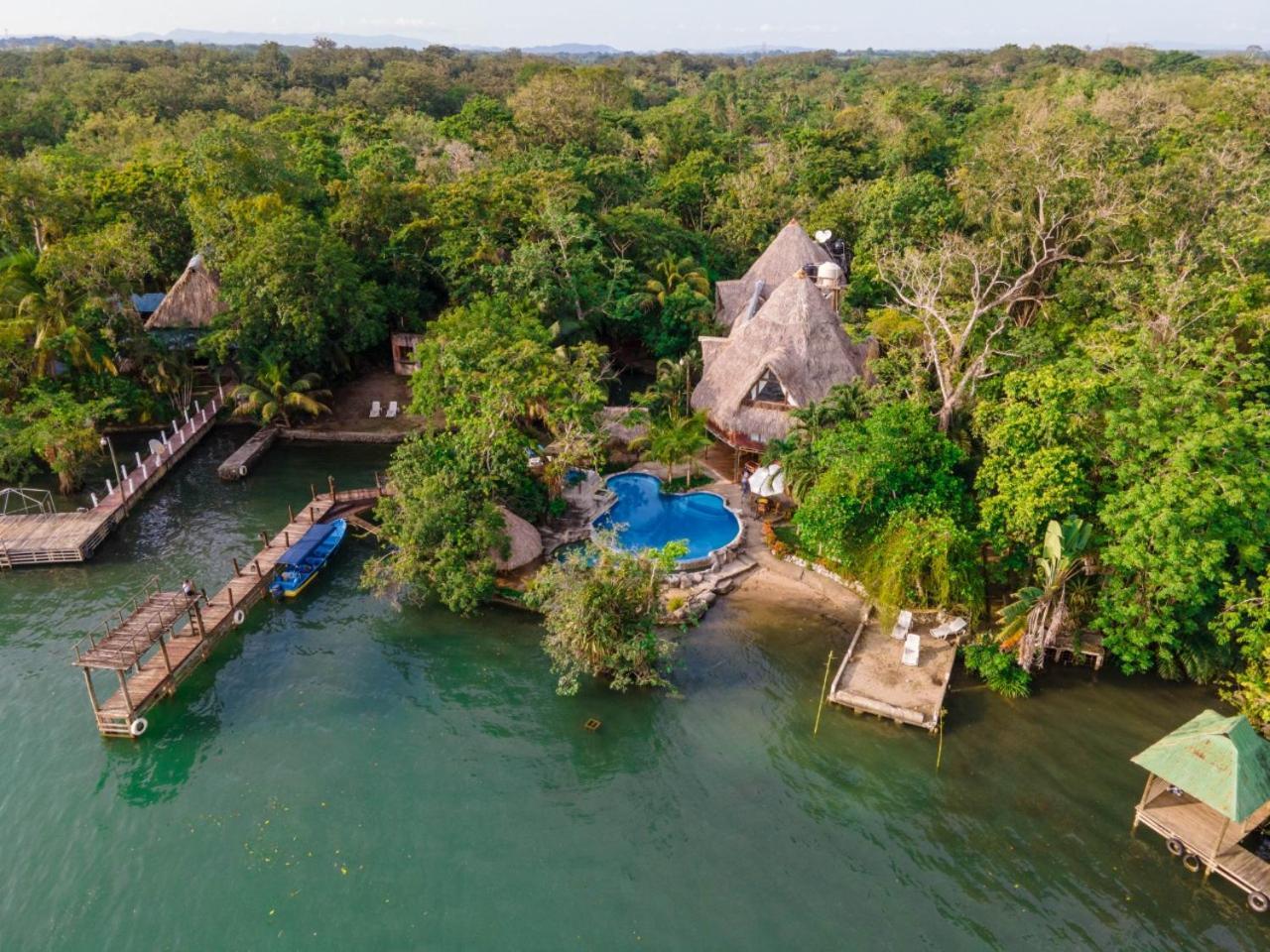 Casa Caribe Hotel Rio Dulce Town Exterior foto